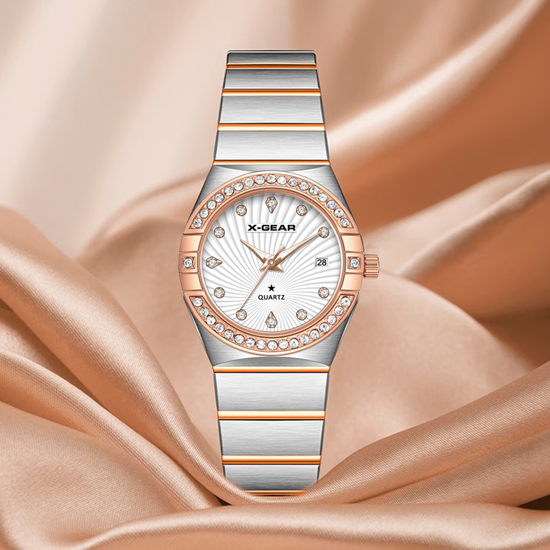 Luxury X I Watch - ساعة يد نسائية فاخرة وعصرية بحركة