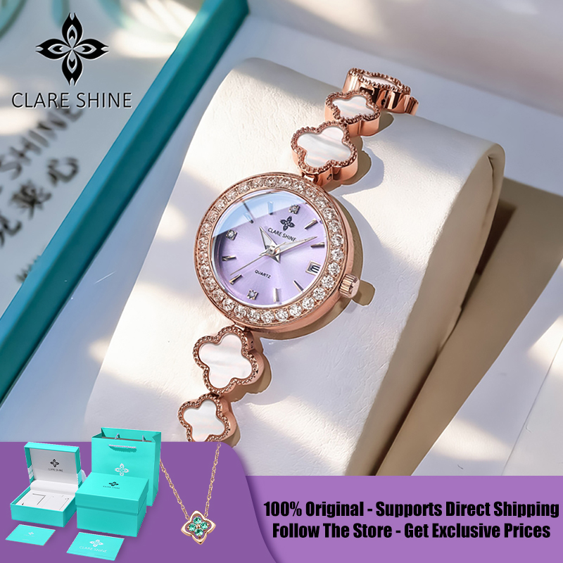 Luxury Watches - ساعة نسائية كوارتز من سلسلة لاكي