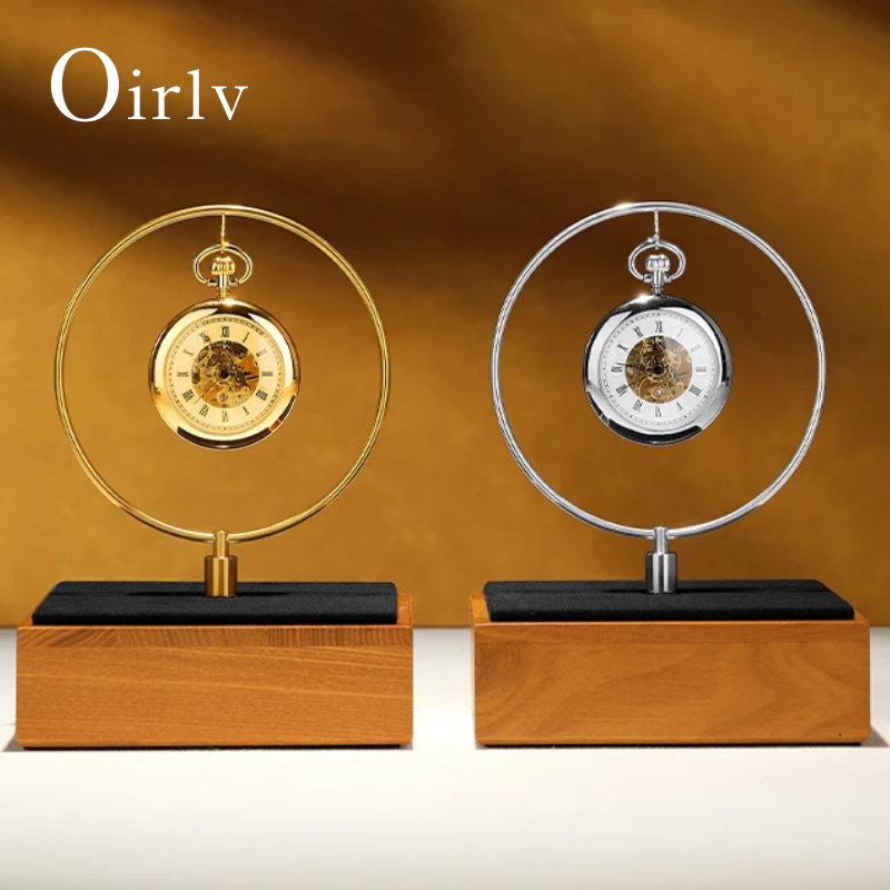 Luxury Watch Gold - حامل عرض ساعة الجيب الفاخر من