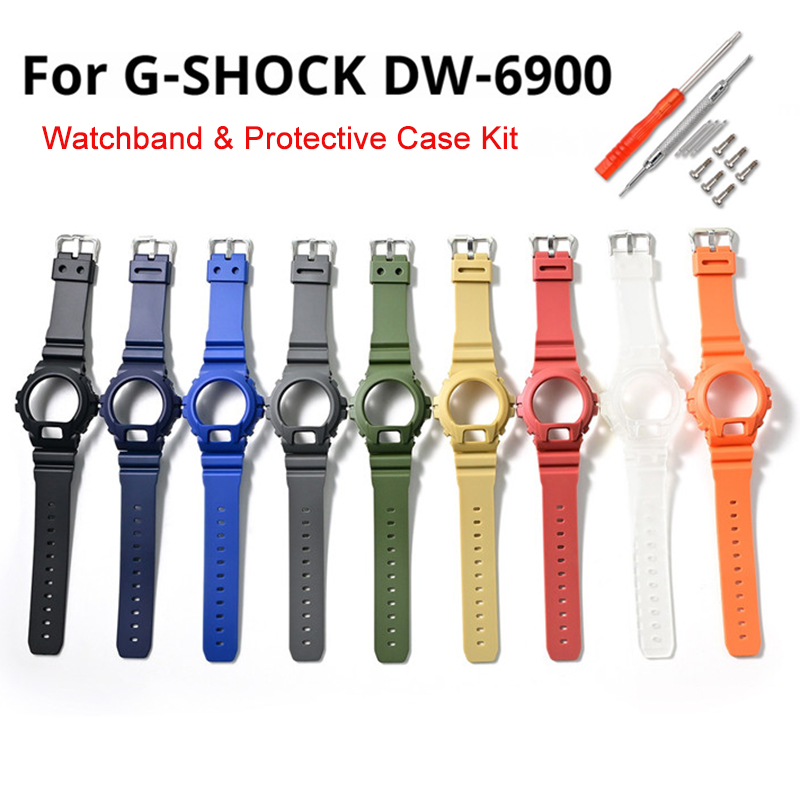 Luxury Watch G Shock - حزام ساعة رياضي من الراتنج لساعات