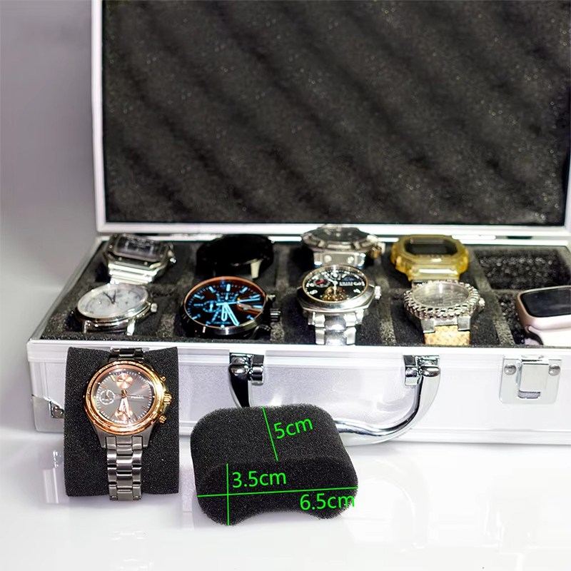 صندوق ساعات فاخر محمول بـ 18 خ - مراجعة Luxury Watch Collection Box وسعره