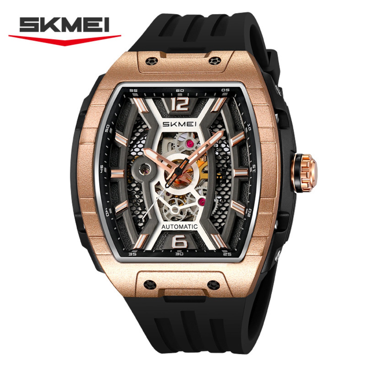 ساعة يد رجالية أوتوماتيكية فاخ - مراجعة Luxury Watch Gold وسعره