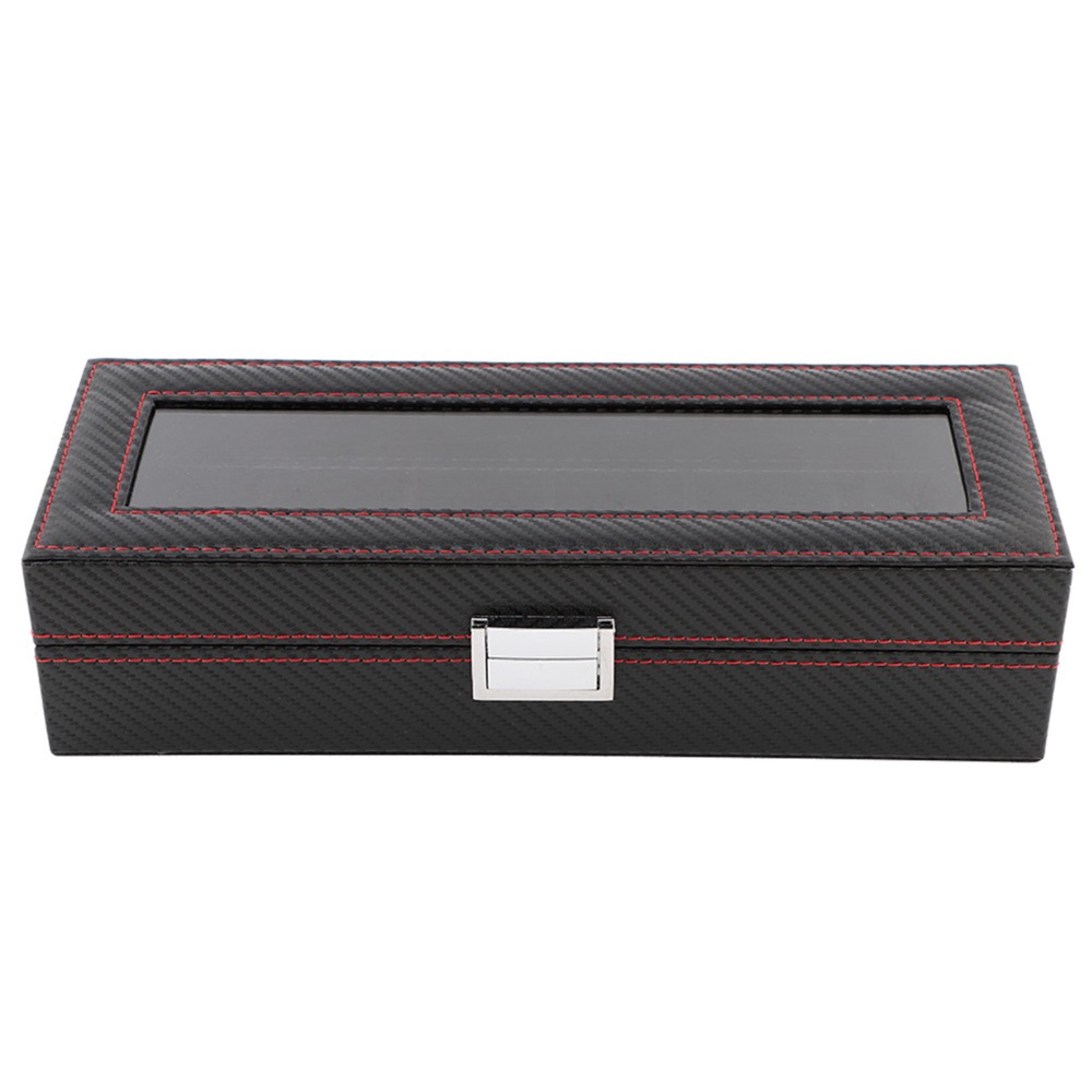 صندوق ساعات من ألياف الكربون م - مراجعة Luxury Watch Collection Box وسعره