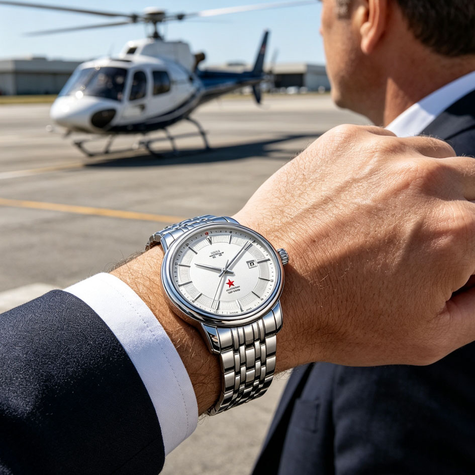 ساعة بكين الأوتوماتيكية، ساعة  - مراجعة Luxury Watch In China وسعره