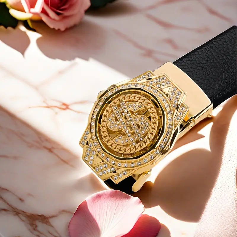 جديد فاخر الذهبي ووتش مشبك برا - مراجعة Luxury Watch In China وسعره