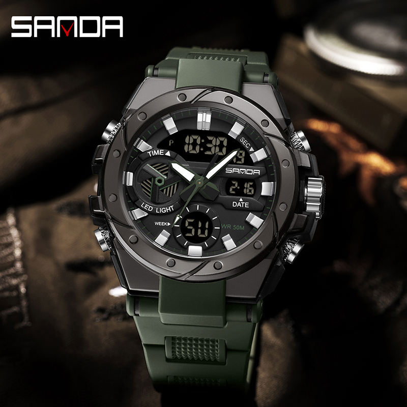 ساعة يد تكتيكية عسكرية للرجال  - مراجعة Luxury Watch G Shock وسعره