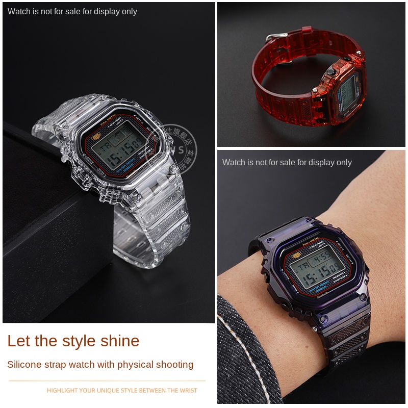 حافظة ساعة سيليكون من الراتنج  - مراجعة Luxury Watch G Shock وسعره