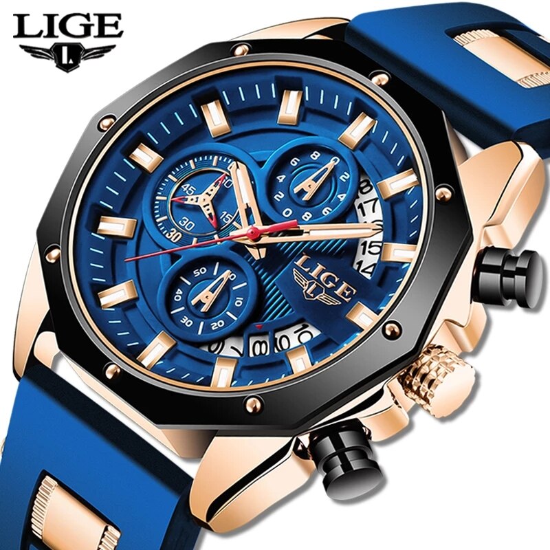 ساعات LIGE العصرية للرجال من أ - مراجعة Luxury Watch Manufacturers وسعره