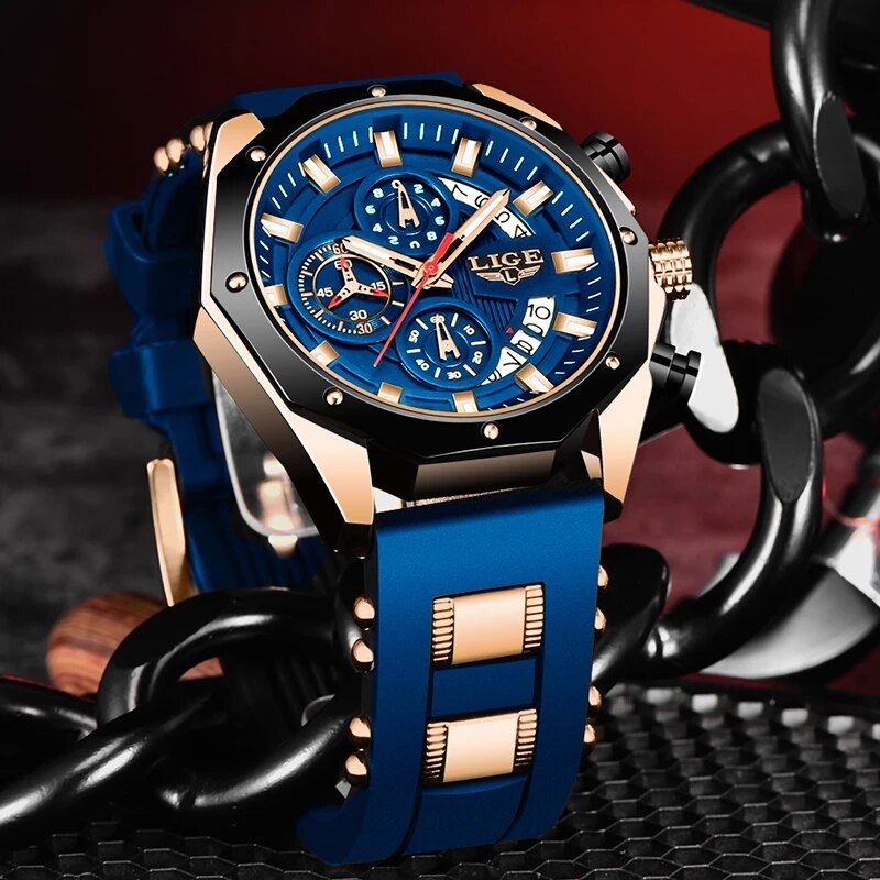 ساعات LIGE العصرية للرجال من أ - مراجعة Luxury Watch Manufacturers وسعره