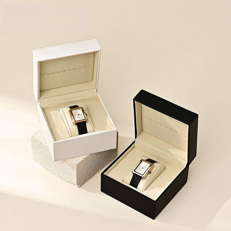 صندوق ساعات فاخر من الجلد الصن - مراجعة Luxury Watch Collection Box وسعره