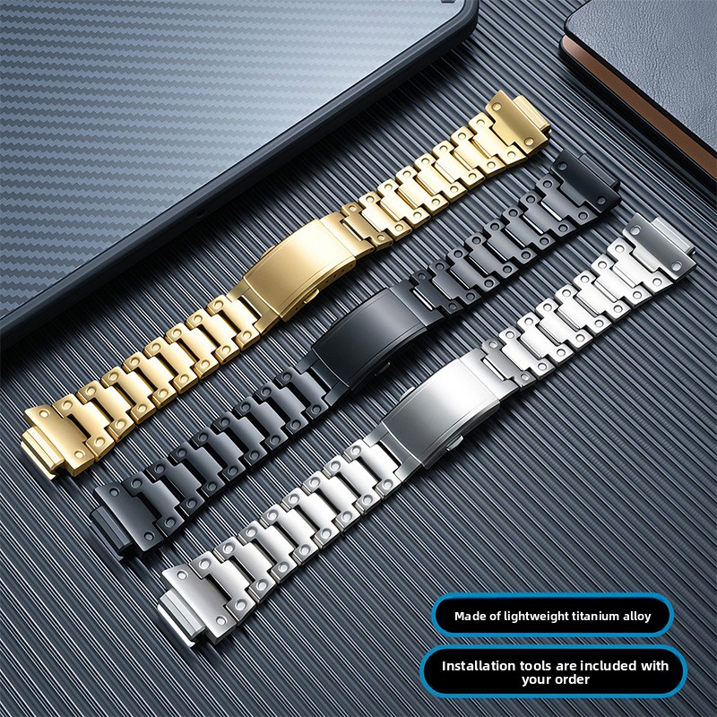 حزام ساعة من سبائك التيتانيوم  - مراجعة Luxury Watch G Shock وسعره