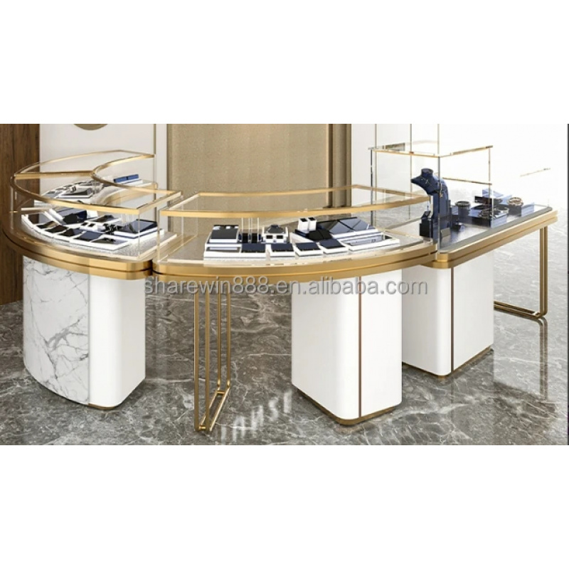 خزانة عرض فاخرة مخصصة بإضاءة L - مراجعة Luxury Watch E Jewellery وسعره