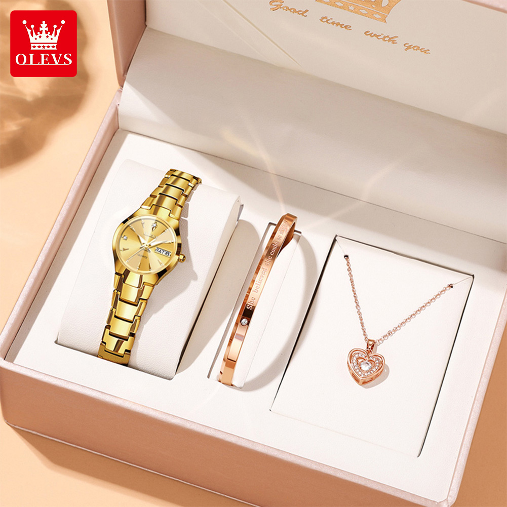 ساعة OLEVS للسيدات 8697 ساعات  - مراجعة Luxury Watches وسعره