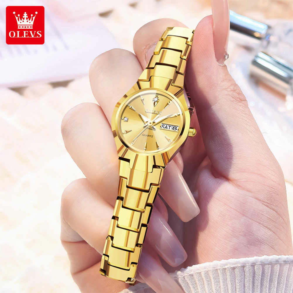 ساعة OLEVS للسيدات 8697 ساعات  - مراجعة Luxury Watches وسعره