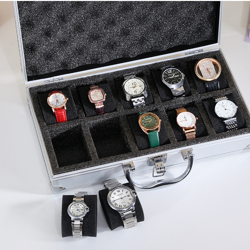 صندوق ساعة فاخر عالي الجودة 10 - مراجعة Luxury Watch Collection Box وسعره