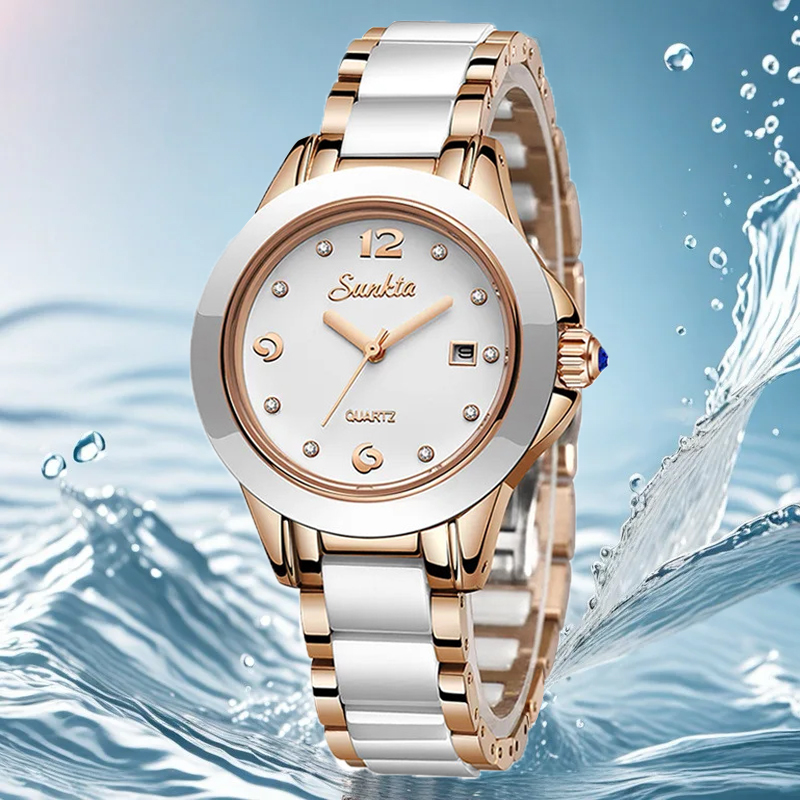 ساعة Sunkta كاجوال كوارتز نسائ - مراجعة Luxury Watches وسعره