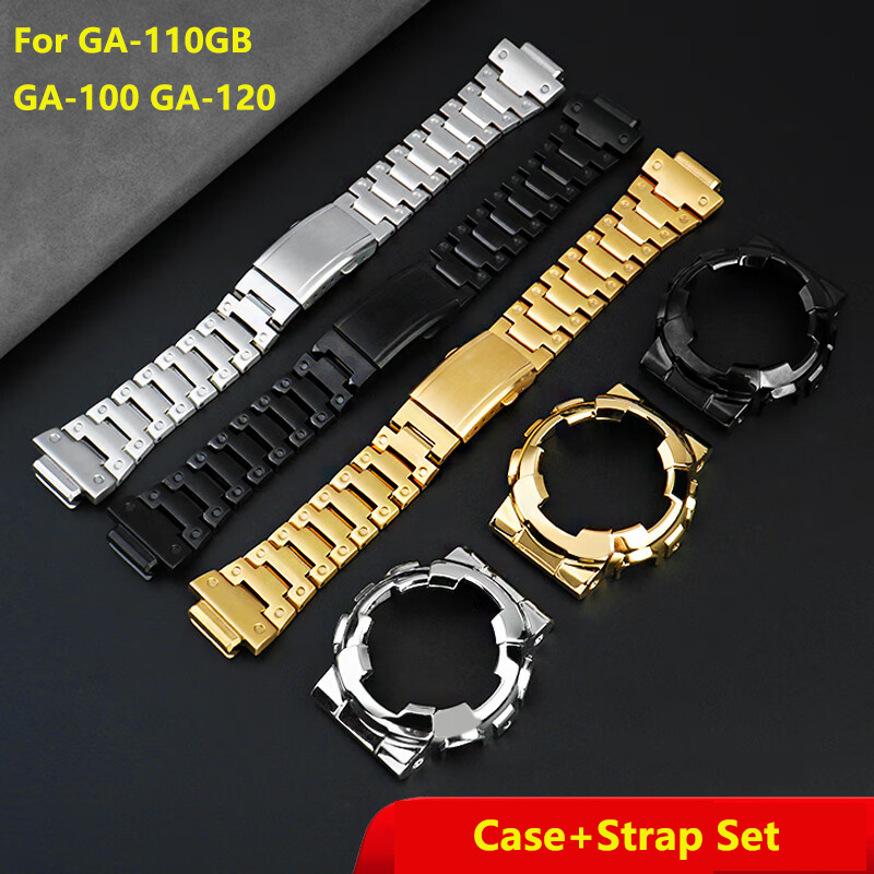 تعديل حالة معدنية حزام عدة ل G - مراجعة Luxury Watch G Shock وسعره