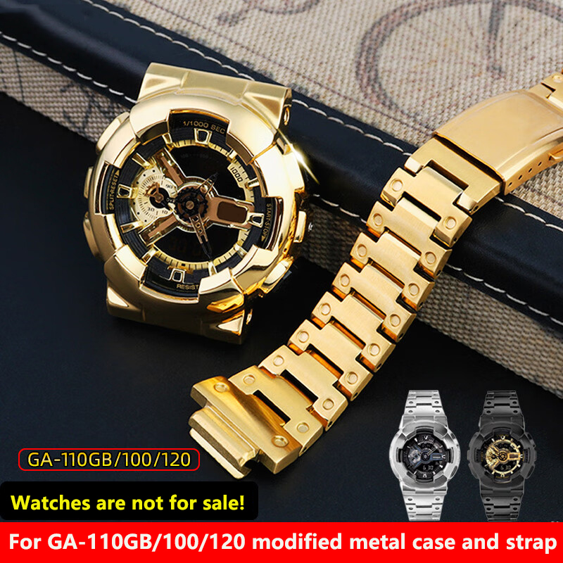 تعديل حالة معدنية حزام عدة ل G - مراجعة Luxury Watch G Shock وسعره