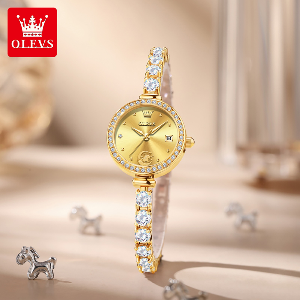 ساعة OLEVS الفاخرة الأصلية للن - مراجعة Luxury Watch E Jewellery وسعره