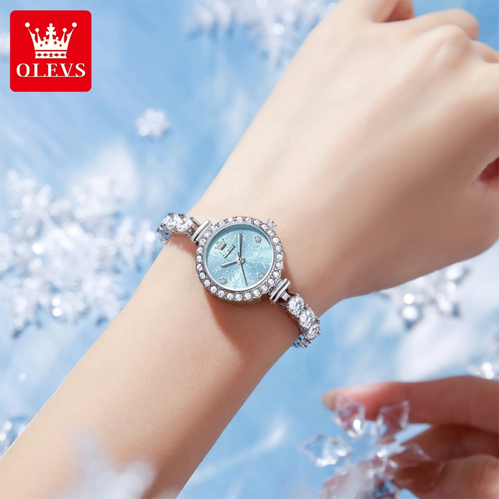 OLEVS 5889 ساعة نسائية فاخرة أ - مراجعة Luxury Watch E Jewellery وسعره