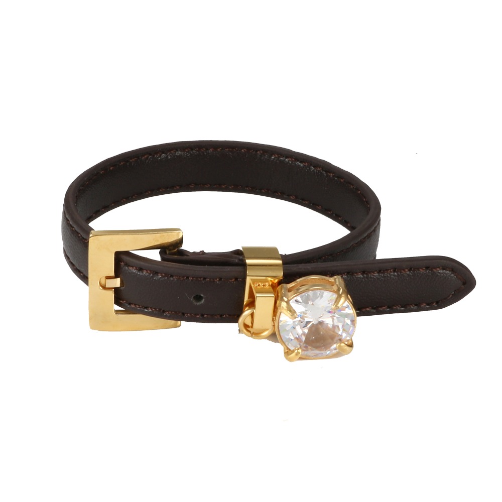 الجلود الإسورة سوار للمرأة رجل - مراجعة Luxury Watch E Jewellery وسعره