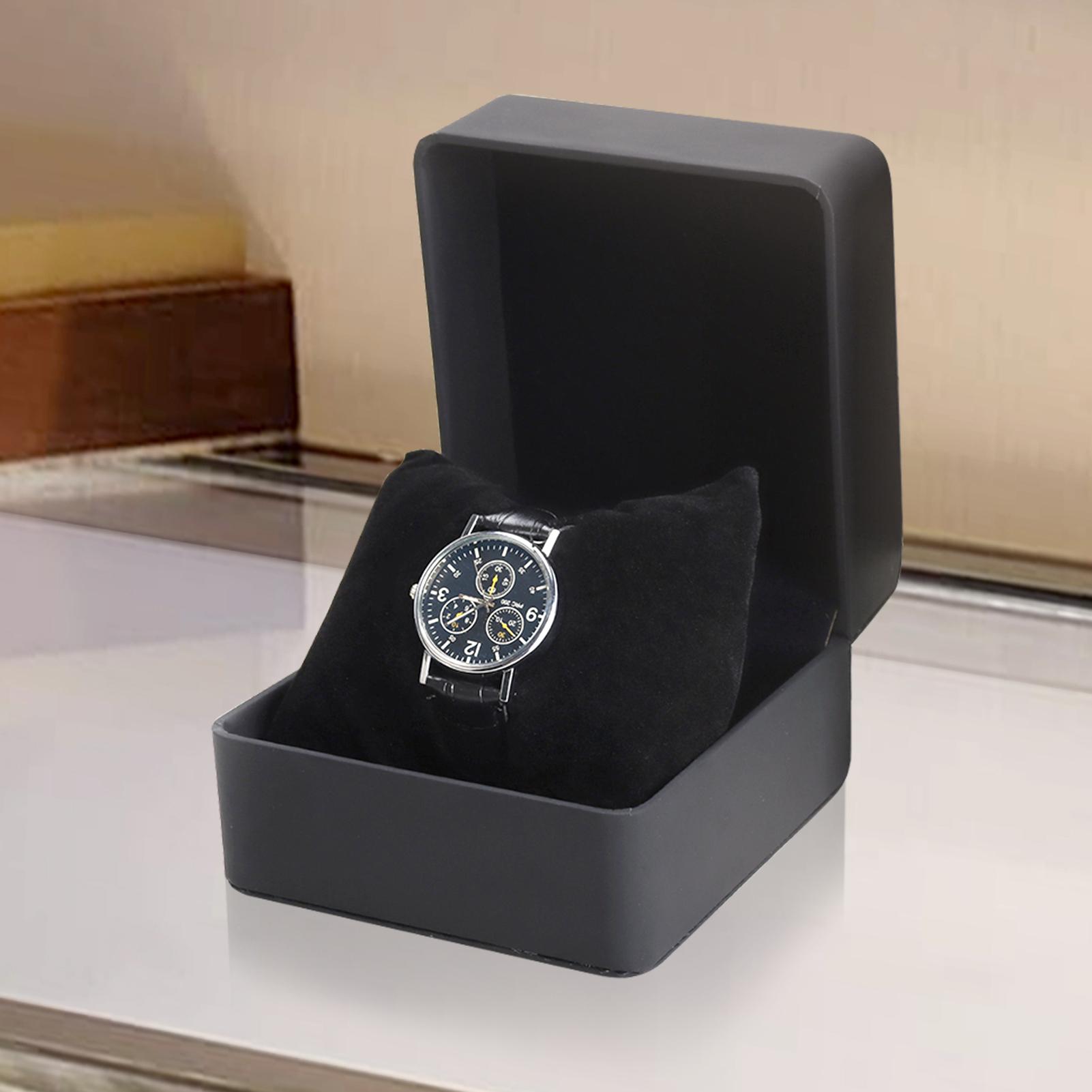 علبة عرض للساعات، حافظة تخزين  - مراجعة Luxury Watch Collection Box وسعره