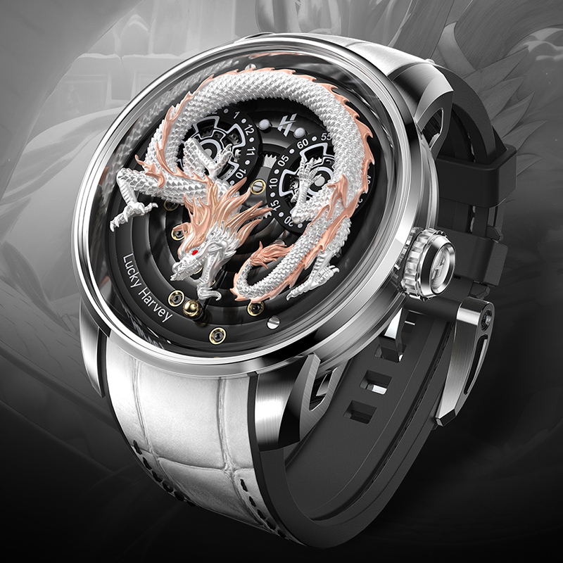 ساعة لاكي هارفي الفاخرة بتصميم - مراجعة Luxury Watch In China وسعره