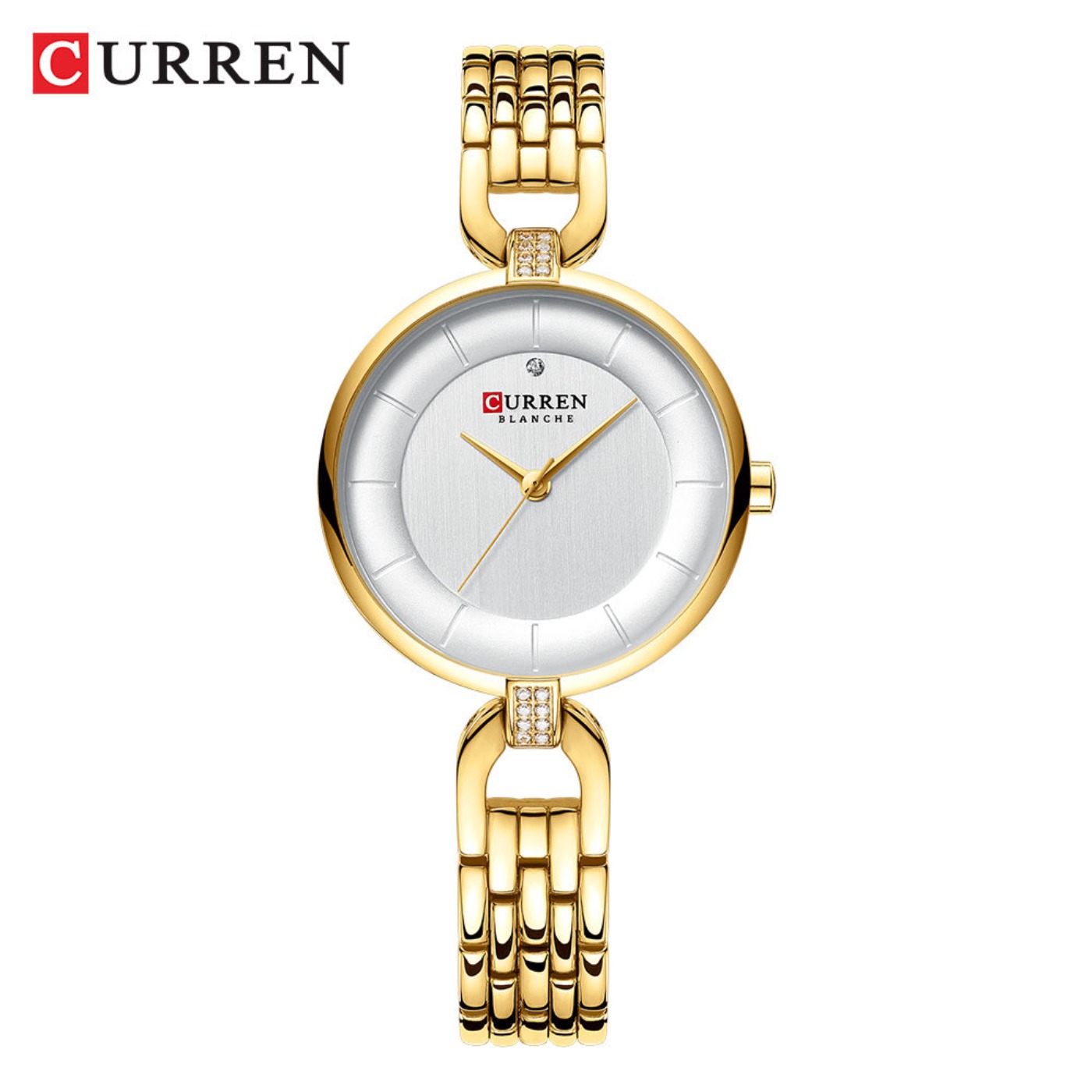 ساعة نسائية من CURREN، ساعة يد - مراجعة Luxury Watch Gold وسعره