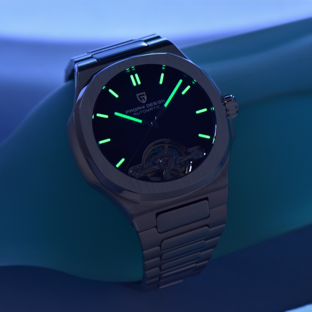 PAGANI تصميم جديد الميكانيكية  - مراجعة Open Heart Watch وسعره