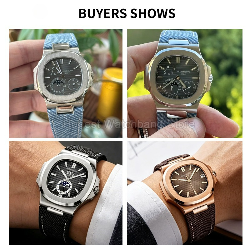 مادة قابلة للتنفس وتمتص العرق، - مراجعة Patek Philippe Watch Nautilus وسعره