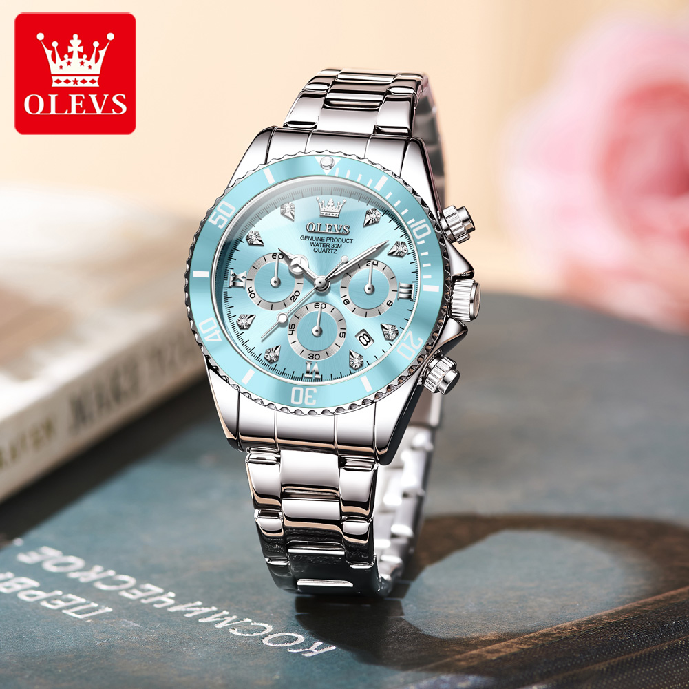 OLEVS ساعة نسائية 5632 ساعات ك - مراجعة Luxury Watches وسعره