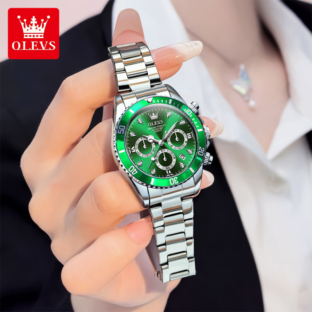 OLEVS ساعة نسائية 5632 ساعات ك - مراجعة Luxury Watches وسعره