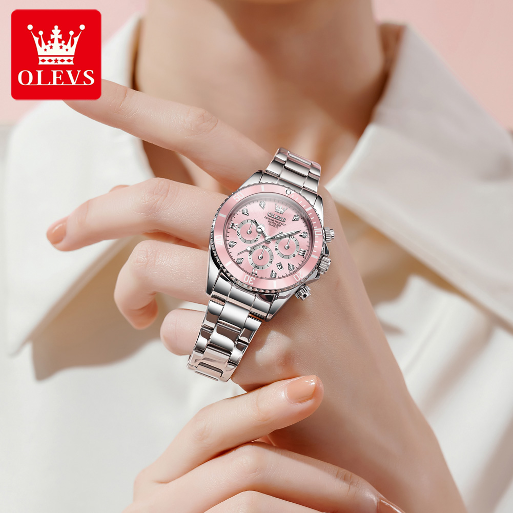 OLEVS ساعة نسائية 5632 ساعات ك - مراجعة Luxury Watches وسعره