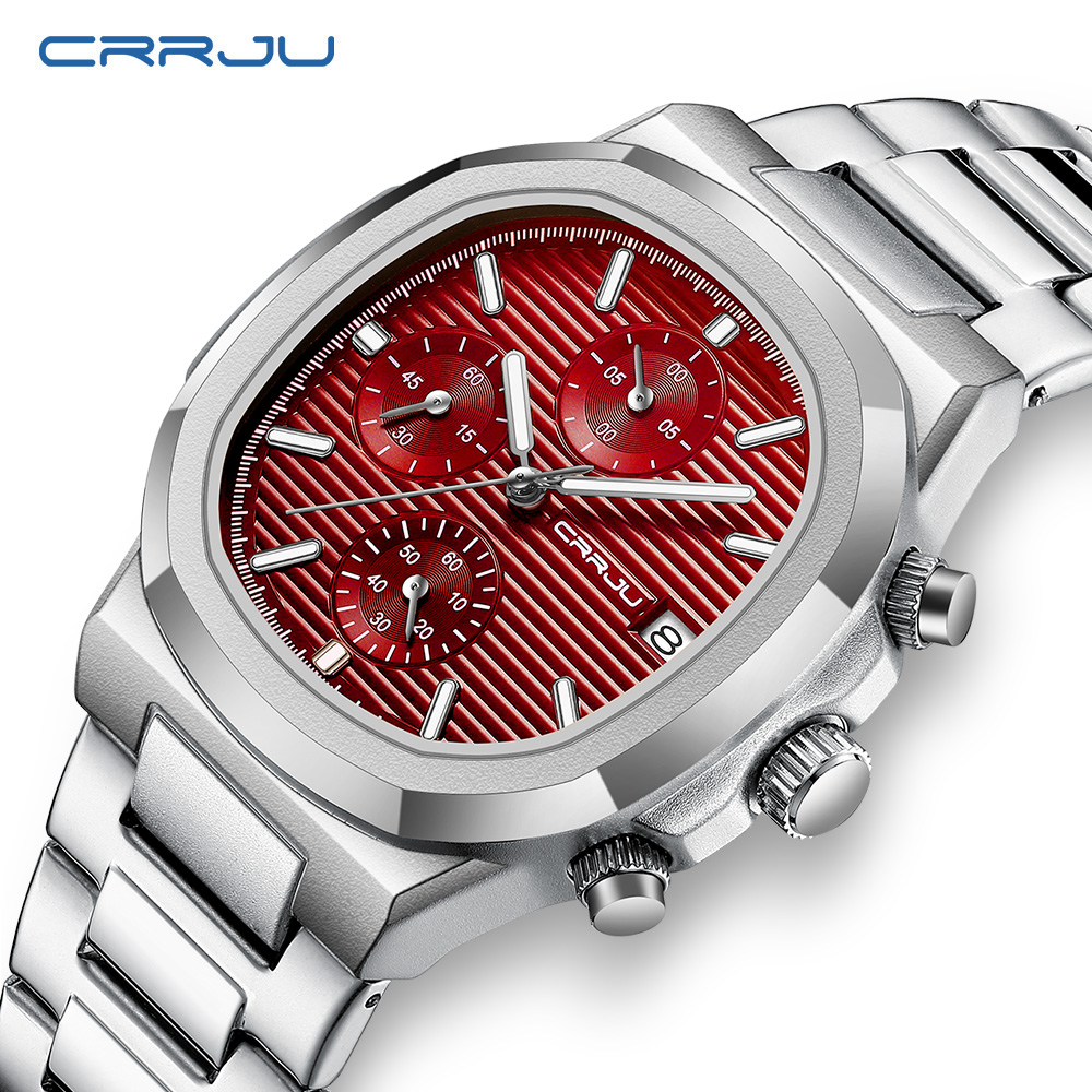 CRRJU ساعة رجالية فاخرة الأعما - مراجعة Patek Philippe Watch Nautilus وسعره