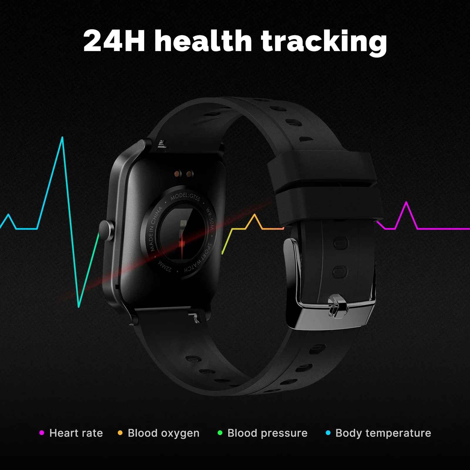 ساعة ذكية مع متتبع لياقة بدنية - مراجعة Open Heart Watch وسعره