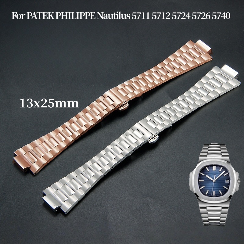 حزام ساعة قابل للطي بواجهة محد - مراجعة Patek Philippe Watch Nautilus وسعره