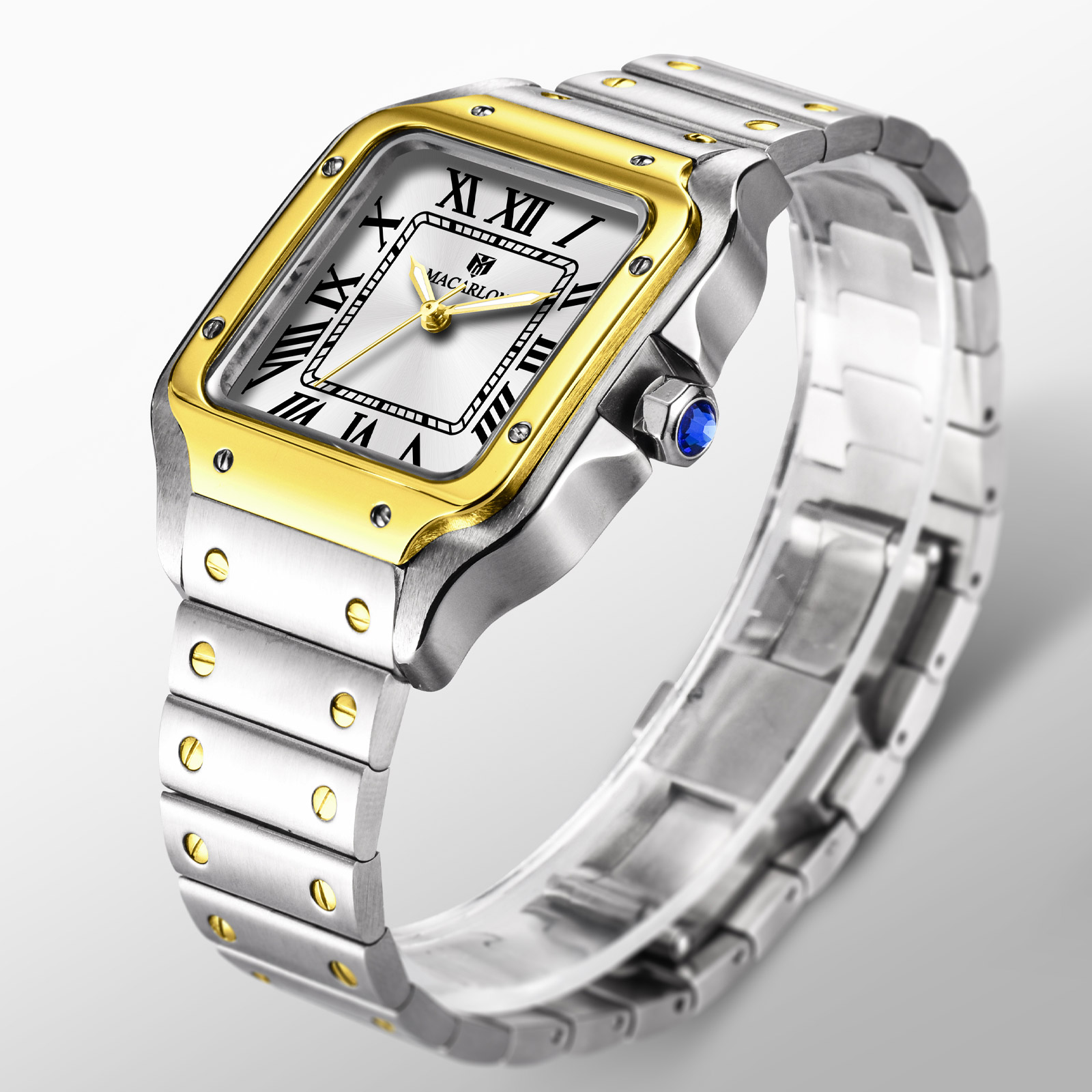 ساعة MACARLON رجالية أوتوماتيك - مراجعة Luxury Watch In China وسعره