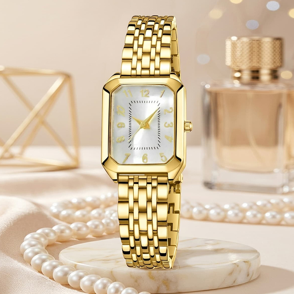 قطعة واحدة من إكسسوارات الساعا - مراجعة Luxury Watch Gold وسعره