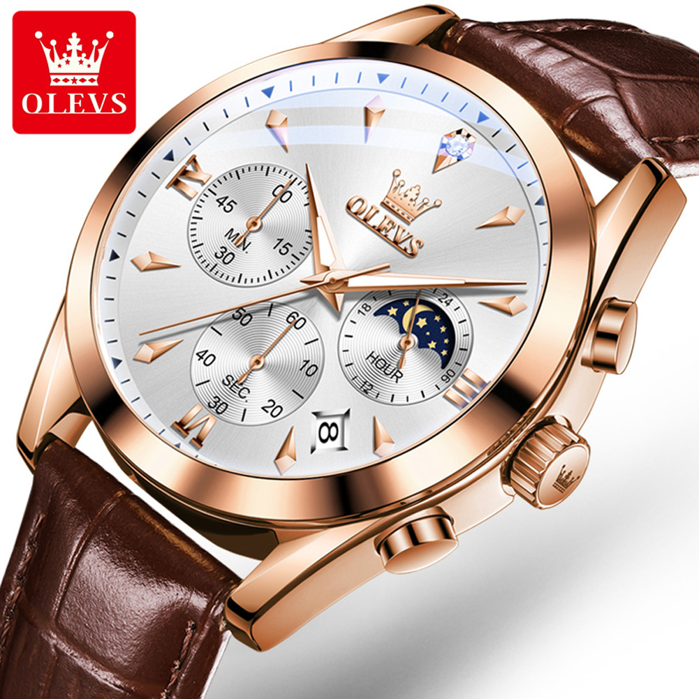 OLEVS العلامة التجارية الجديدة - مراجعة Luxury Watch Manufacturers وسعره