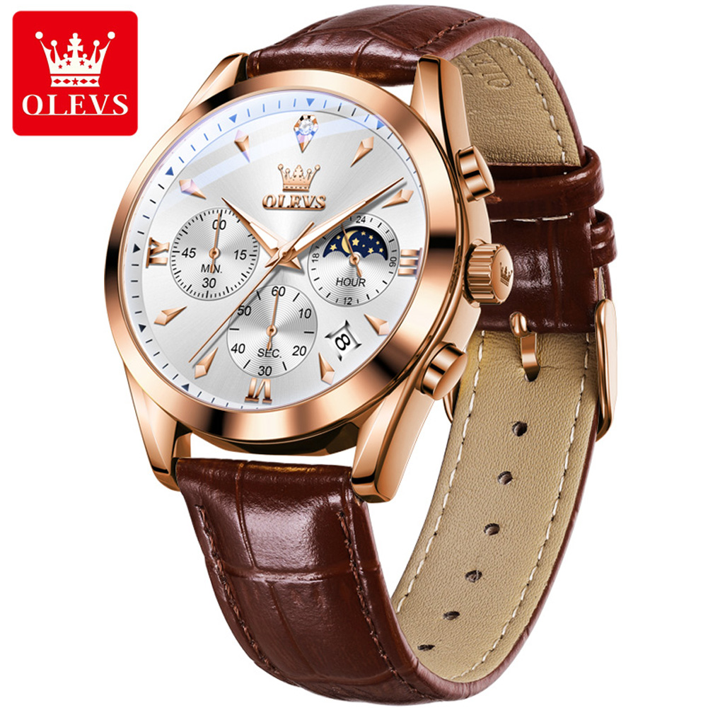 OLEVS العلامة التجارية الجديدة - مراجعة Luxury Watch Manufacturers وسعره