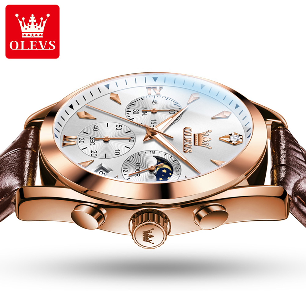 OLEVS العلامة التجارية الجديدة - مراجعة Luxury Watch Manufacturers وسعره