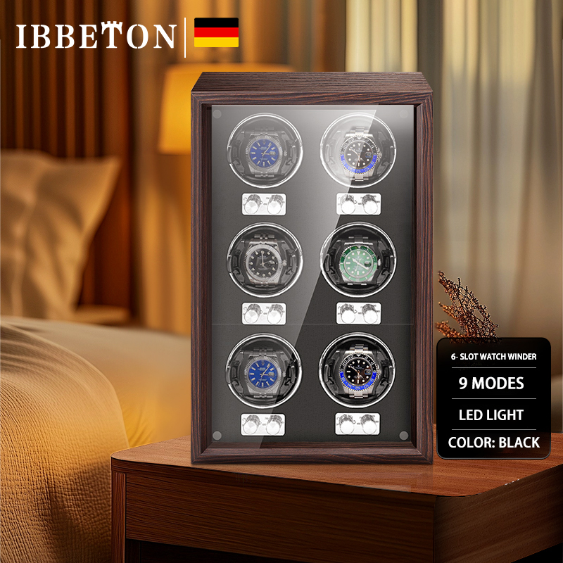 IBBETON Luxury Brand Wood Watc - مراجعة Luxury Watch Collection Box وسعره