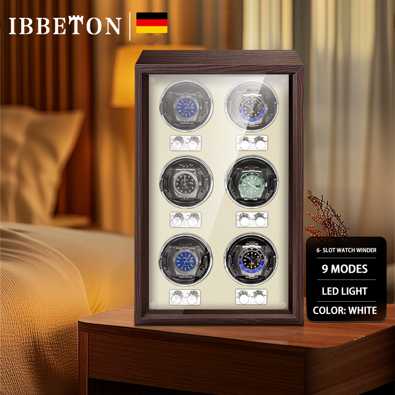 IBBETON Luxury Brand Wood Watc - مراجعة Luxury Watch Collection Box وسعره