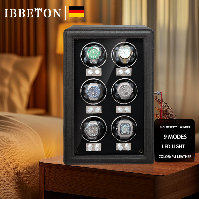 IBBETON Luxury Brand Wood Watc - مراجعة Luxury Watch Collection Box وسعره